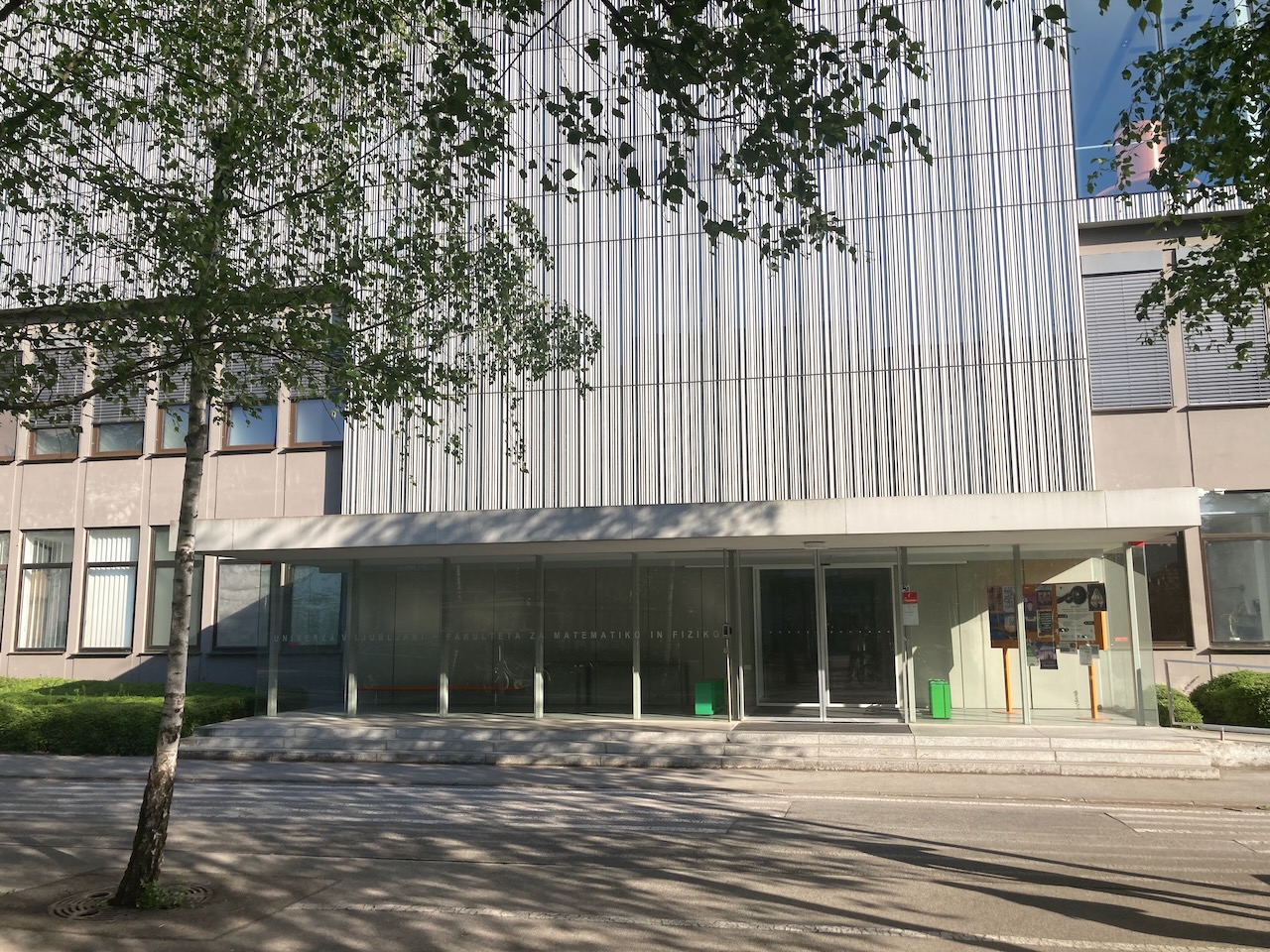 Faculty of Mathematics and Physics, the SSTT venue
